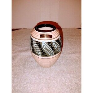 6" Virginia Beach Hand Painted Vase